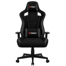 Anka Model 180 Yatan, Kumaş Oyuncu Koltuğu Siyah