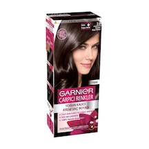 Garnier Çarpıcı Renkler Krem Saç Boyası 3.0 Çarpıcı Koyu Kahve