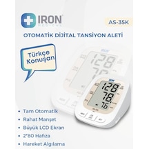 Iron AS-35K Otomatik Dijital Türkçe Konuşan Tansiyon Aleti