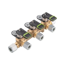 Obus Karavan Gaz Vanası Gaz Dağıtıcı Valf Üçlü Şalter Model