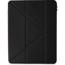 Huawei Matepad Air 11.5 Kılıf Kalemlikli Mars Tablet Kılıfı - Siyah Kapaklı Kılıf