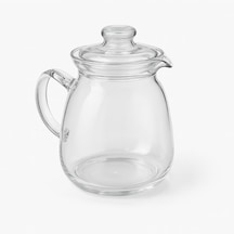 Isıya Dayanıklı Borosilikat Cam Demlik 600 Ml Şeffaf Çaydanlık, Filtreli Bitki Çayı Ve Kahve Demleme Sürahisi, Kapaklı Cam Demlik
