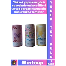Kedibakım Pet Evcil Hayvan Güçlü Yapışkanlı Pratik Temizlik Kağıdı Kıyafet Giysi Koltuk Kedi Köpek