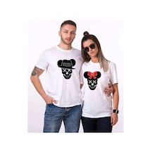 Tshirthane Skull Mause Sevgili Kombinleri Tshirt Kombini Beyaz