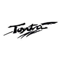 Toyota Sticker Araba Yapıştırması