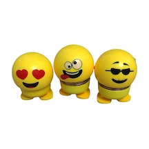 Emoji Kafalar Zıp Zıp 3'Lü Set