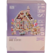 Mey İthalat Lz-1224 Loz Şeker Evi 781 Parça Block Oyuncak