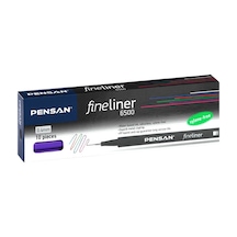 Pensan Fineliner Keçe Uç Kalem Vişne 6500 Çok Renkli