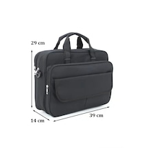 Unisex Evrak El Omuz Çantası 15.6 İnç Laptop Bölmeli