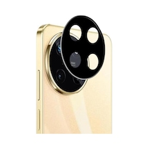 Realme 11 4g Kamera Lens Koruma Camı V2 Siyah Realme 11 4g İle Uyumlu Ekran Koruyucu - Siyah Diğer