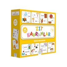 Eğitici Oyun Kartları-zıt Kavramlar
