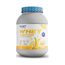 Whey Protein Tozu 2400 Gr 80 Servis Muz Aromalı