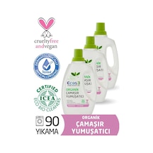 Ecos3 Organik Konsantre Çamaşır Yumuşatıcısı 3 x 750 ML