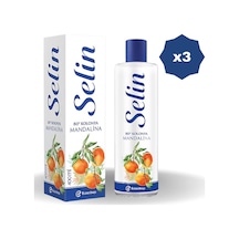 Selin Kolonya Mandalina 400 Ml Pet - 3 Adet