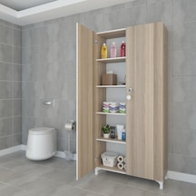 Kenzlife Mutfak Dolabı Çilem 188x070x032 Crd Kilitli Ayaklı Banyo