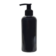 Paradise Sıvı Sabun Dezenfektan İçin Pompalı Boş Pet Şişe Siyah 8 x 400 ML
