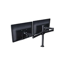 Monozone 2li Çift Kol Monitör Tutucu Led Tv Full Hareketli Çelik