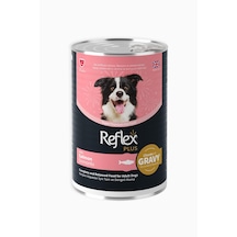 Reflex Plus Sos İçinde Et Parçacıklı Somonlu Yetişkin Köpek Maması 400 G