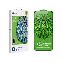 Lito D+ Pro Anti-static Toz Filtreli Apple iPhone Uyumlu  15 Ekran Koruyucu