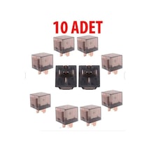 Mini Role Şeffaf 10 Adet Universl 40 Amper Şeffaf 5 Uçlu 12v