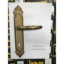 Eskitme Kapı Kolu Sarı 1 Kapılık Çift