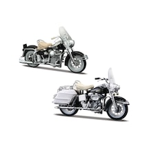 1/18 Harley-davidson İkili Motorlar 60'lar