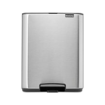 Brb-bra 238048-8710755238048-001-01-bo Matt Steel Fpp Pedallı Çöp Kutusu 12l Inox