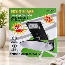 Güneş Enerjili Sensörlü Işık Resimdeki