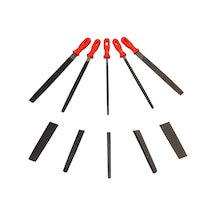Vinko VI 29311 8'' Plastik Saplı Eğe Seti 5 Parça