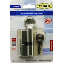 Cerman Mandallı Saten Barel Kilit 68mm Ym-b68ms 5570