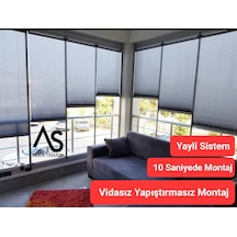 As Perde Kancalı Plise Perde