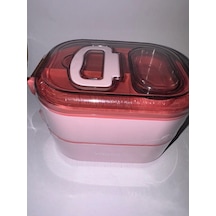 Vagon Çelik Lunch Box 1000 Ml Xc-7081 Pembe Pembe