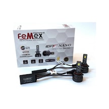 Femex Bmw X5 E53 2000-2003 Uzun Far Led Ampul Hb3 9005 Gt Nano Pro