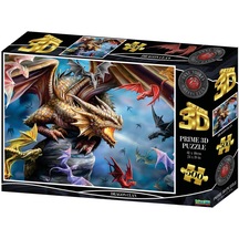 Prime 3d - Dragon Clan 500 Parça Yetişkin Puzzle 10328