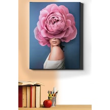 Webstyle Sayılarla Boyama Seti Kasnaklı Çiçek Kadın 23 50 X 65 Cm