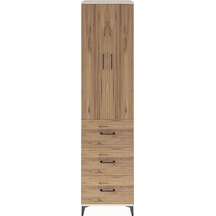 Hyperion Dolap 4 Raflı 3 Çekmeceli 2 Kapaklı 60x44x243 Aytaşı-çam Aytası
