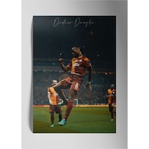 Didier Drogba - Metal Poster Tablo