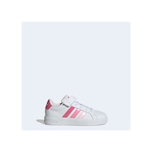 Adidas Grand Court 3.0 El C Unisex Çocuk Sneaker Kj4370 Beyaz