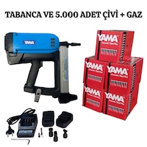 Yama YAT-GNX40 Gazlı Çivi Çakma Tabancası + 5 Kutu Çivi - Gaz