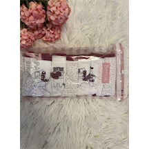 Berrak 11444 Bordo Kedi Desenli Kadın 7'li Külot-bordo-xl Çok Renkli