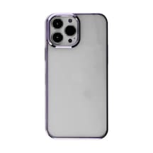 Newface Apple İphone 14 Pro Kılıf Element Silikon - Mor