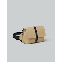 Gaston Luga Splash Crossbody Çanta- Latte Kahverengi - Açık Camel