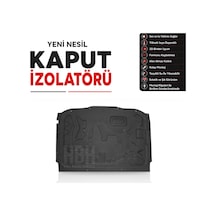 Bmw E30 Kaput İzolatörü 1983-1994 Arası + Klips Takımı
