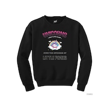 Unicorn Sleep Siyah Sweatshirt