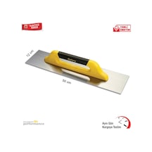 Dekor 214 Kapalı Plastik Saplı Alçı Malası 50 CM Yay Çeliği