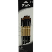 Rich Yan Kesik Fırça Seti 6lı