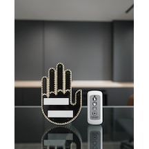 Uzaktan Kumandalı Led El Park Uyarı Cihazı Xuczgesture-1 Çok Renkli