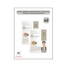 Dermal Pirinç Özlü Kollajen Maskesi 2 x 23 G