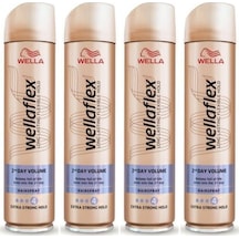 Wella Wellaflex 2 Day Volume Extra Strong Saç Spreyi 4 x 250 ML