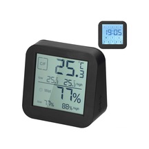 Ximistore9 Çift Ekranlı Dijital Termometre Ve Nem Ölçer - Lcd Dokunmatik Ekranlı, Geri Sayım Saati